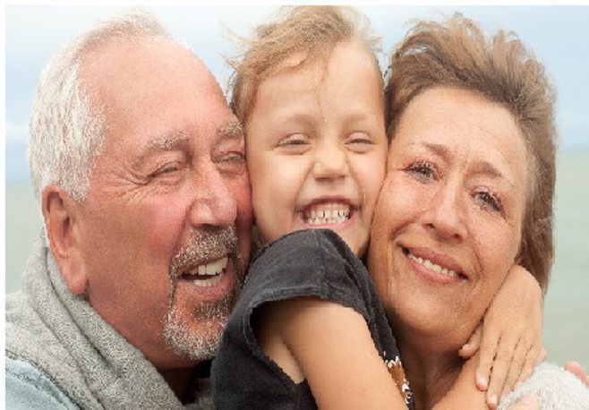 Family Hugging Child Family Hugging Child